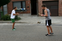 speelstraat en barbecue 2011