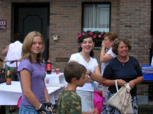 speelstraat en barbecue 2011