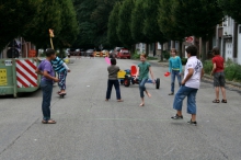 speelstraat en barbecue 2011