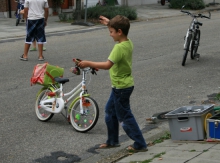 speelstraat en barbecue 2011