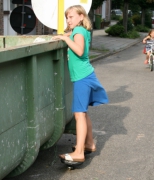 speelstraat en barbecue 2011