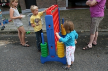 speelstraat en barbecue 2011