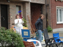 speelstraat en barbecue 2011