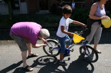 speelstraat en barbecue 2011