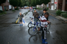 speelstraat en barbecue 2011