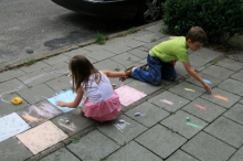 speelstraat en barbecue 2011