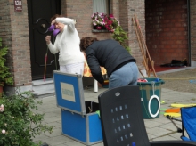 speelstraat en barbecue 2011