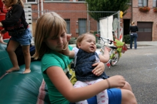 speelstraat en barbecue 2011