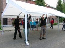 speelstraat en barbecue 2011