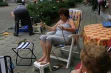 speelstraat en barbecue 2011